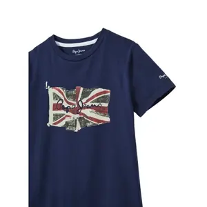Child's T-shirt Pepe Jeans Flag Logo image-2