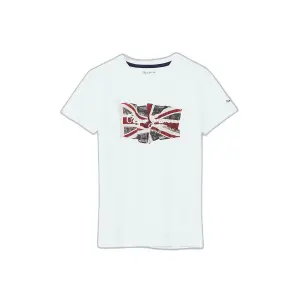 Child's T-shirt Pepe Jeans Flag Logo image-0