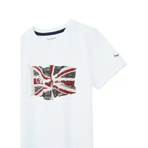 Child's T-shirt Pepe Jeans Flag Logo image-2