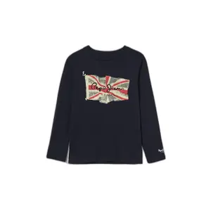 Long sleeve t-shirt Pepe Jeans Flag Logo N image-0