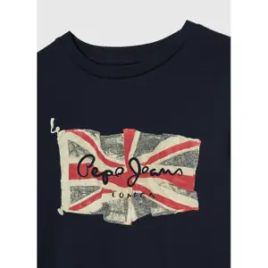 Long sleeve t-shirt Pepe Jeans Flag Logo N image-1