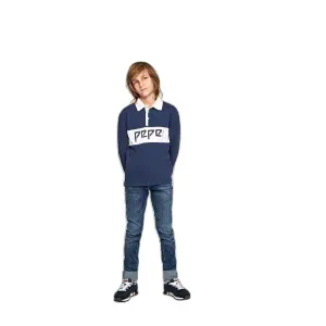 Long sleeve polo shirt Pepe Jeans Candie image-2