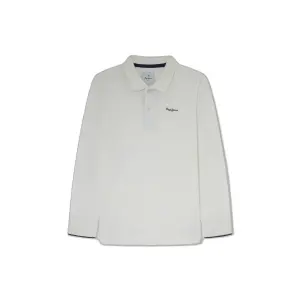 Long sleeve polo for kids Pepe Jeans Thor image-0