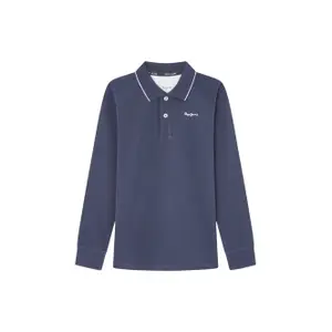 Long sleeve polo for kids Pepe Jeans New Thor image-0