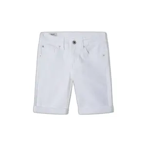 Slim fit denim shorts for kids Pepe Jeans image-0
