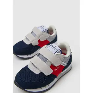 Children's sneakers Pepe Jeans Londonrighton Bk image-5