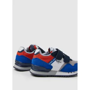 Children's sneakers Pepe Jeans London May Bk image-5