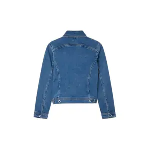 Girl's denim jacket Pepe Jeans New Berry image-1