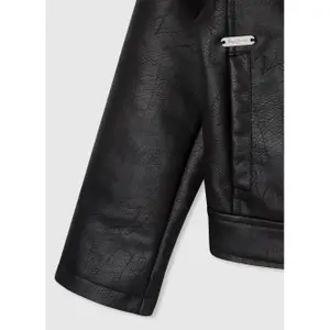 Leather jacket girl Pepe Jeans Allure image-3