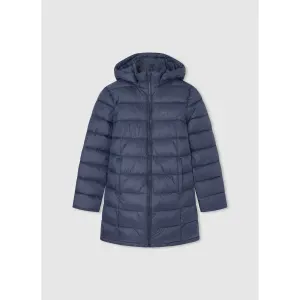 Girl's long down jacket Pepe Jeans Simone image-0