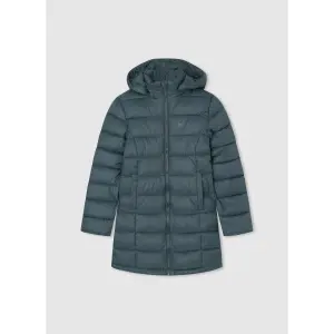 Girl's long down jacket Pepe Jeans Simone image-0