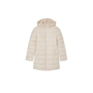 Girl's long down jacket Pepe Jeans Simone image-0