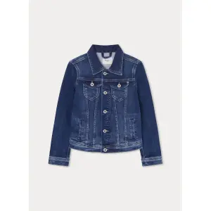 Girl's denim jacket Pepe Jeans New Berry image-0