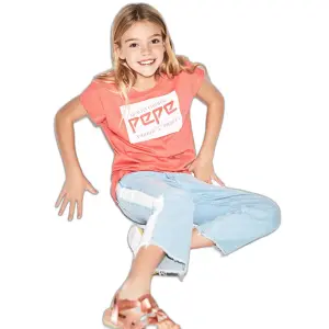 Girl's T-shirt Pepe Jeans Jeans 45th 03g image-1
