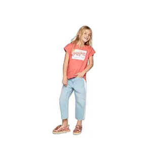 Girl's T-shirt Pepe Jeans Jeans 45th 03g image-0