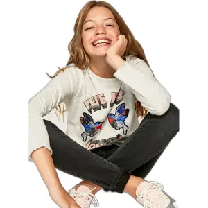 Girl's long sleeve T-shirt Pepe Jeans Jeans Caprice image-4