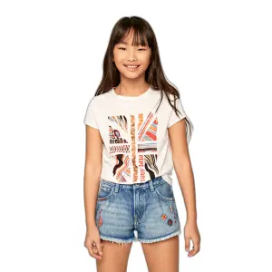 Girl's T-shirt Pepe Jeans Jeans Ivy image-1