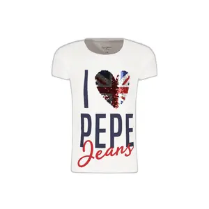 Girl's T-shirt Pepe Jeans Maca image-0