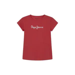 Girl's T-shirt Pepe Jeans Hana Glitter N image-0