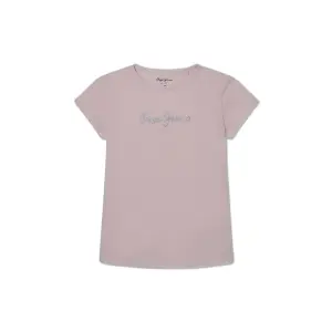 Girl's T-shirt Pepe Jeans Hana Glitter N image-0