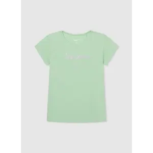 Girl's T-shirt Pepe Jeans Hana Glitter image-0