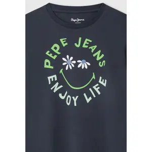 Girl's T-shirt Pepe Jeans Oda image-2