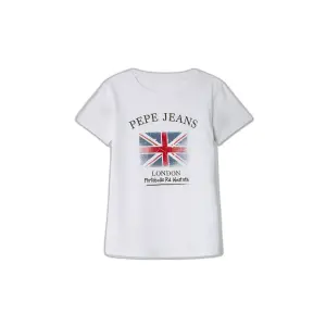 Girl's T-shirt Pepe Jeans Flag image-0