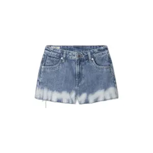 Jeansshorts för flickor Pepe Jeans A-line HW Cloudy image-0