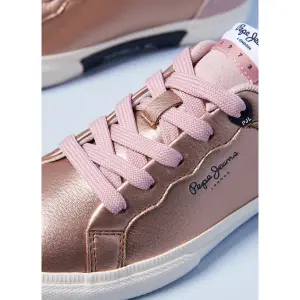 Girl sneakers Pepe Jeans Kenton Classic Metal image-2