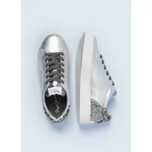 Children's sneakers Pepe Jeans Adams 2.0 Girls Metal image-4