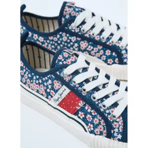 Girl's sneaker Pepe Jeans Ottis Flowers image-4