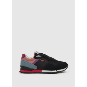 Girl sneakers Pepe Jeans London One On image-4