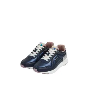 Girl sneakers Pepe Jeans York Metallic image-1