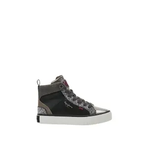 Girl's high top sneakers Pepe Jeans Ottis Platform Glit image-0