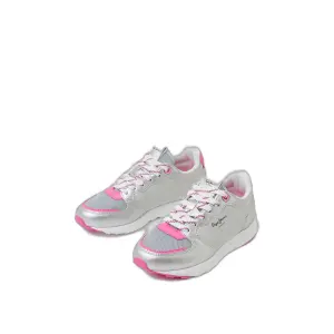 Girl sneakers Pepe Jeans York Mettalic image-1