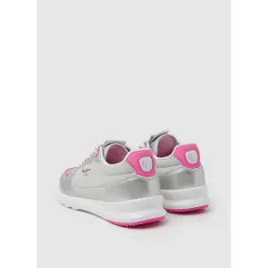 Girl sneakers Pepe Jeans York Mettalic image-2