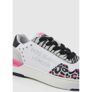 Girl sneakers Pepe Jeans Baxter Leopard image-5