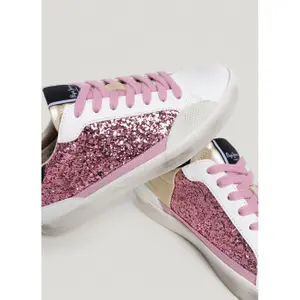 Girl Trainers Pepe Jeans Lane Glitter image-5