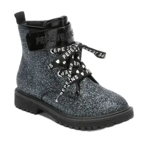 Girl's boots Pepe Jeans Hatton Velcro Glitter image-0