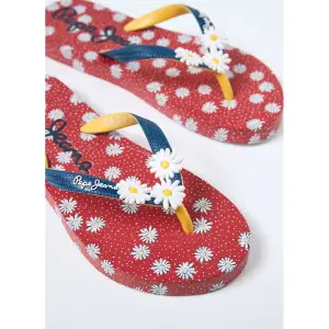 Girl's flip-flops Pepe Jeans Dorset Flowers image-4