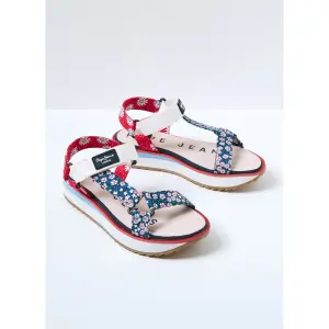 Girl's sandals Pepe Jeans Alexa Flowers image-5