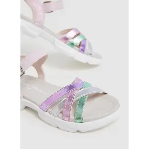 Girl's sandals Pepe Jeans Ventura Metal image-3