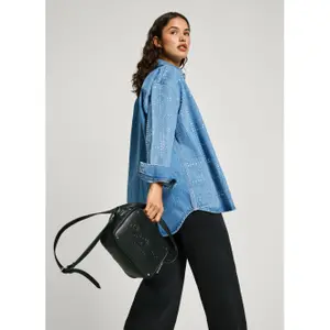 Schultertasche Damen Pepe Jeans Bassy Icon image-1