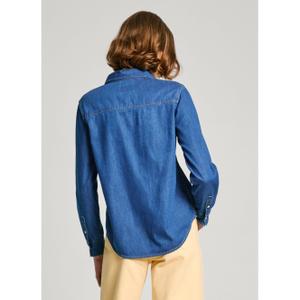 Denimskjorte til kvinder Pepe Jeans Regular image-5