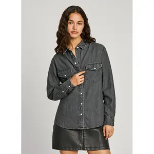 Chemise en jean femme Pepe Jeans Regular image-1