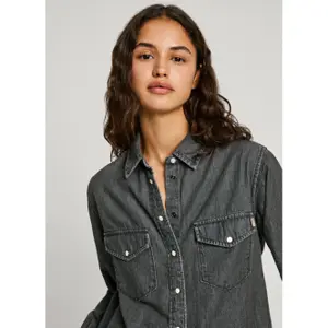 Chemise en jean femme Pepe Jeans Regular image-5