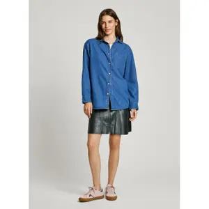 Chemise en jean femme Pepe Jeans Boyfriend image-2