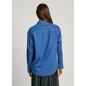 Chemise en jean femme Pepe Jeans Boyfriend image-4