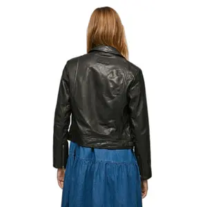 Chaqueta de cuero para mujeres Pepe Jeans Aretha image-1