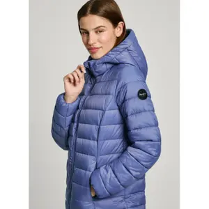 Doudoune longue à capuche femme Pepe Jeans Ammy image-6